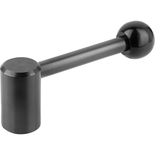 Tension Lever Size-1 M10, A-88, 1, Form-0Deg Steel, Comp-Plastic